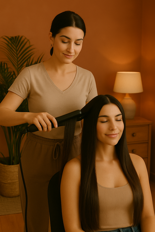 Planchado de cabello